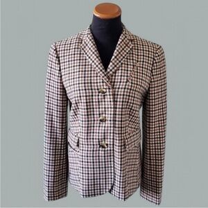 Liz Claiborne Women's Wool Plaid Blazer - Size 10 - New condition
